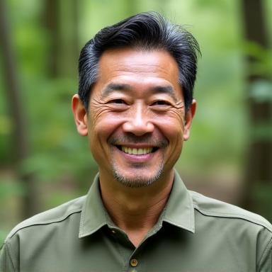 笑顔のツアーガイド、鈴木健二のポートレート